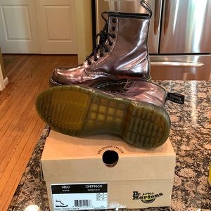 Womens Doc Martins Kasam Flash Pewter in US size 6